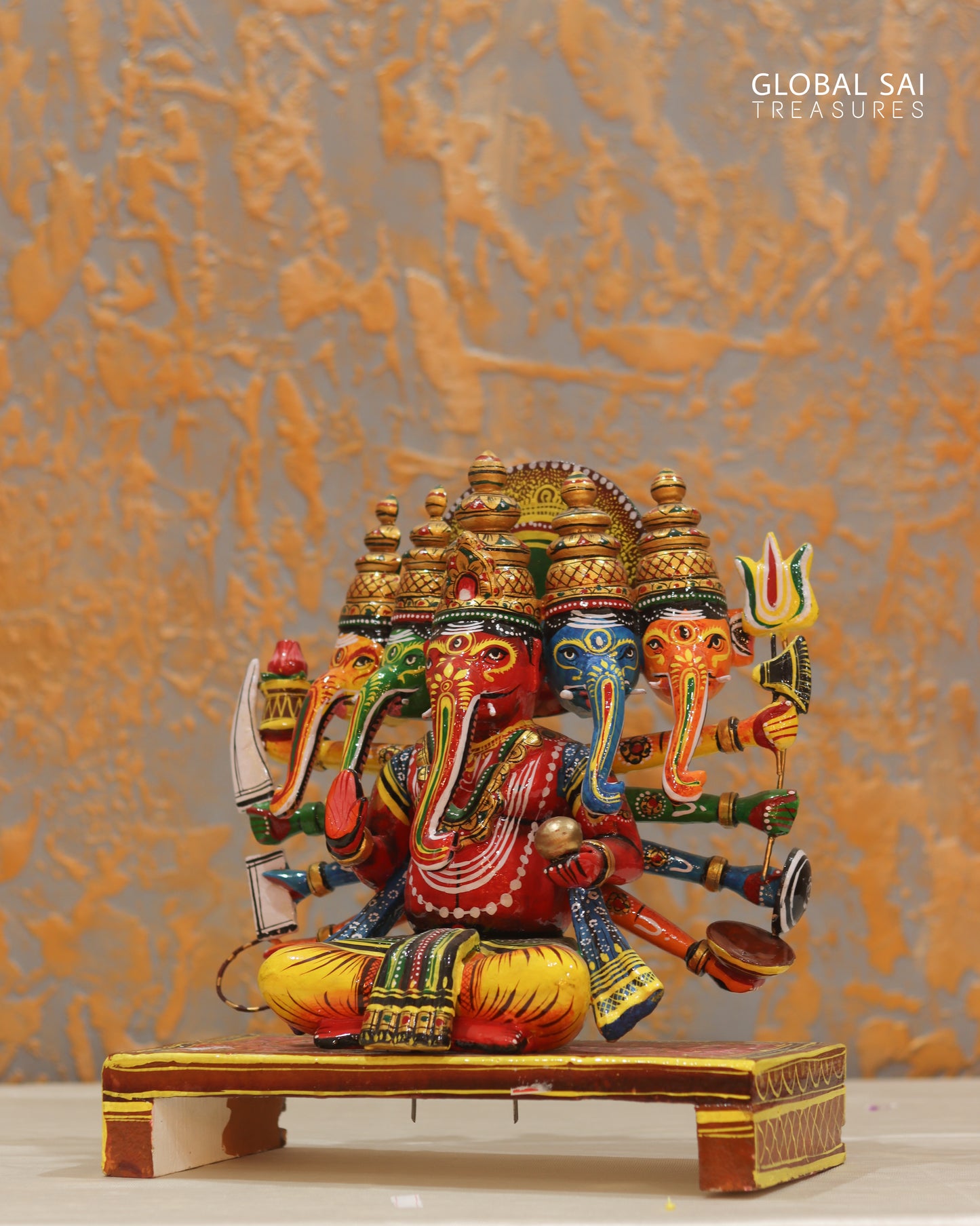 5 Face Ganesh