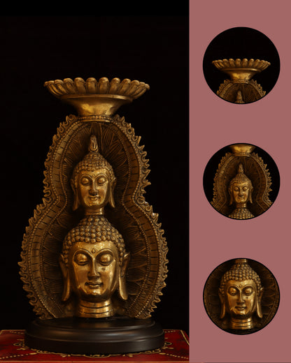 Buddha Twin Faces