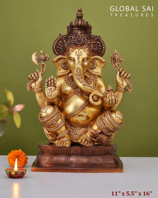 Brass Ganesha